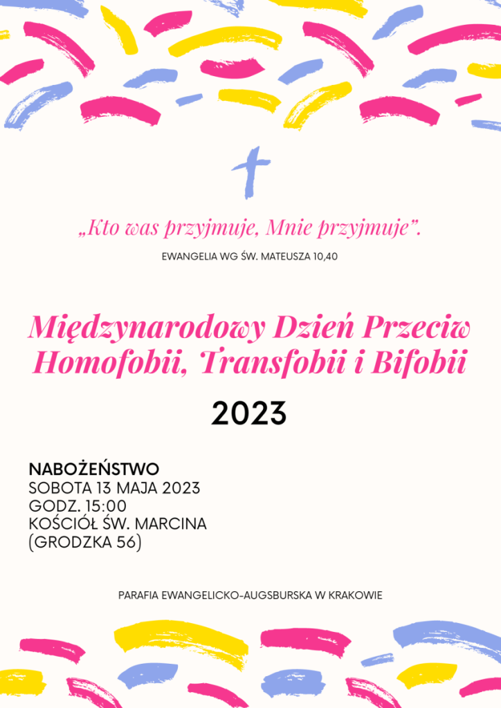 Nabożeństwo IDAHOBIT 2023